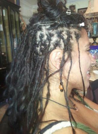 Caucasian Locs ALL NATURAL nothing added